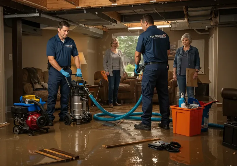 Basement Water Extraction and Removal Techniques process in Fayetteville, AL