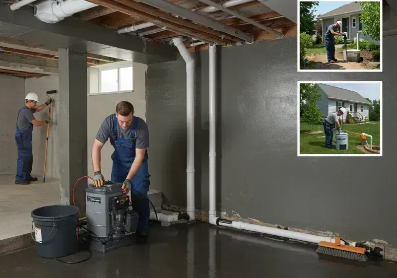 Basement Waterproofing and Flood Prevention process in Fayetteville, AL